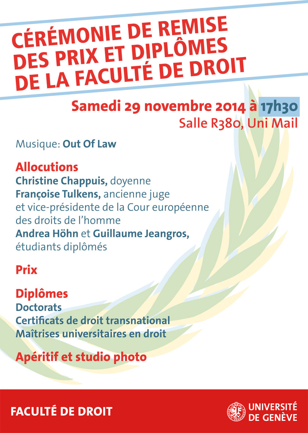 affiche diplome