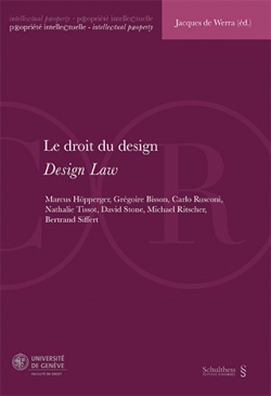 Volume 8: Le droit du Design/ Design Law
