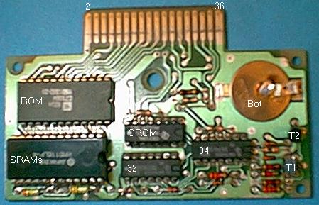 Blow-up of mini-memory board