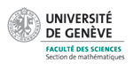 logo UNIGE Section de Maths