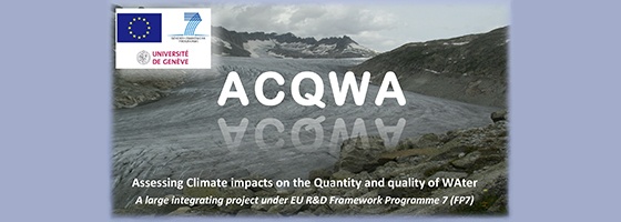 Conférence finale du projet ACQWA