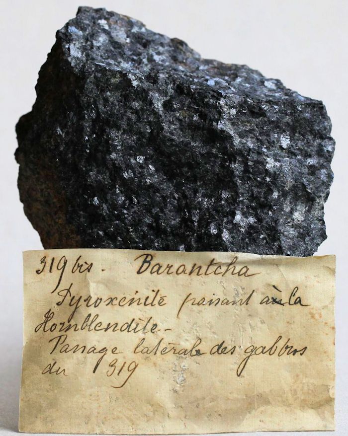 Duparc Pyroxenite Hornblendite