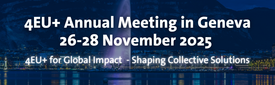 4EU+ Annual Meeting Banner - unige.ch