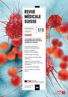 Couverture de la Revue médicale suisse