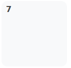 Jours 7 calendrier