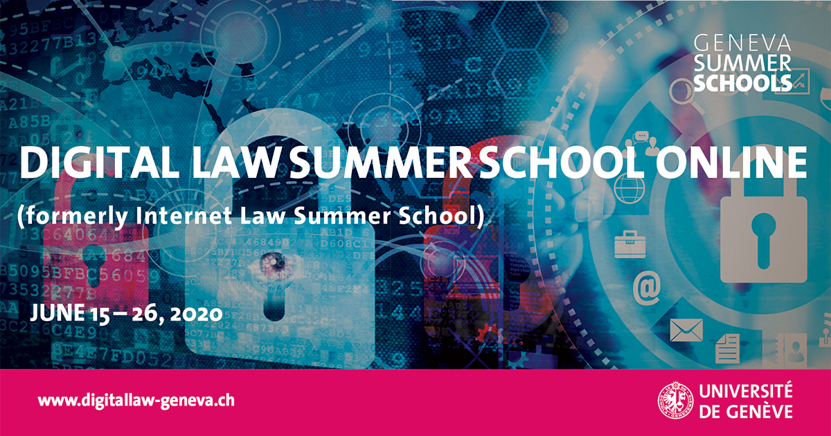 Digital Law Summer School online