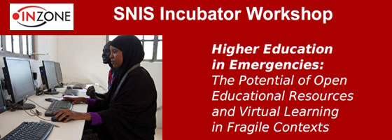 SNIS Incubator Workshop