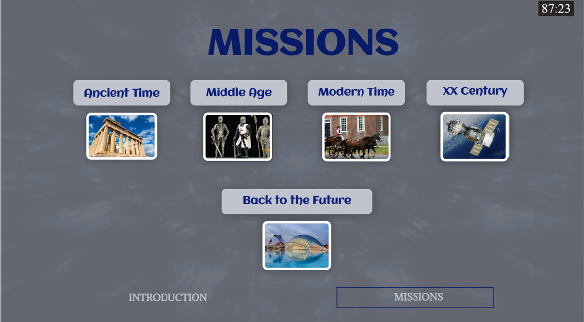 Time Machine missions