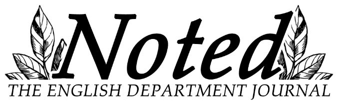Noted - the english department journal
