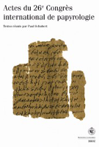 Actes du 25e Congrès de papyrologie