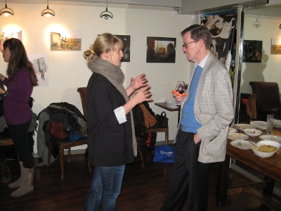 Sara et M. Genequand (Prof.)