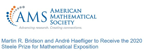 Martin R. Bridson and André Haefliger to Receive the American Mathematical Society 2020 Steele Prize for Mathematical Exposition.jpg