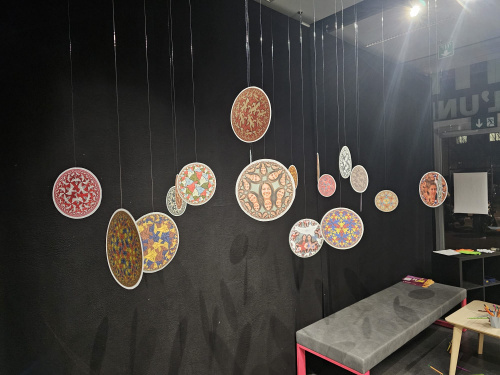 forêt disques hyperboliques escher maths unige