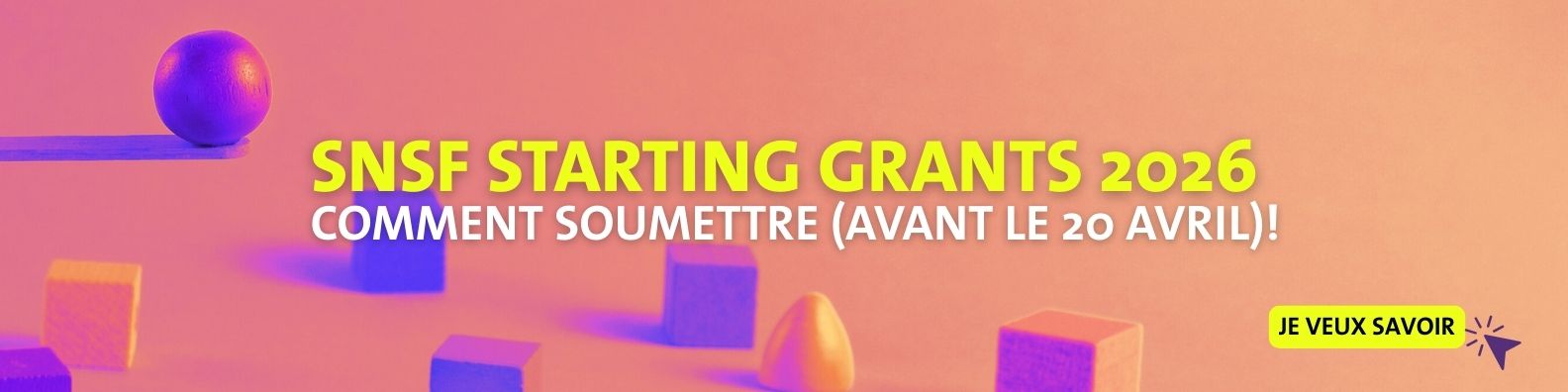 SNSF Starting Grants 2026