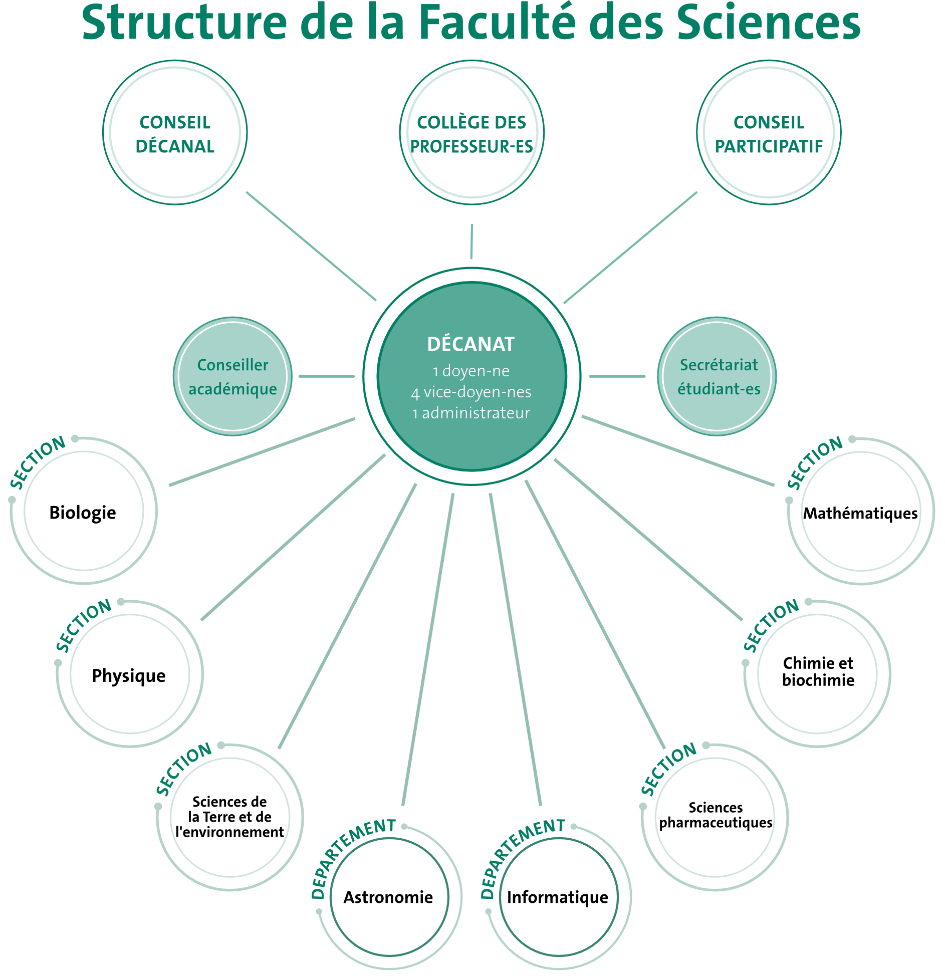Structure de la Faculté des Sciences