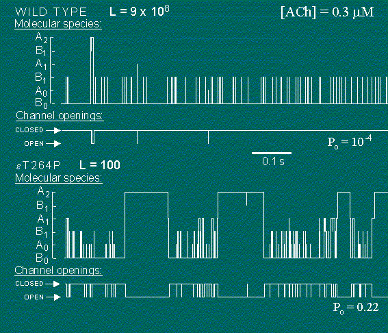 Single channel simulations