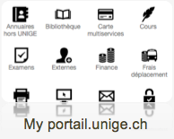 My portail.unige.ch