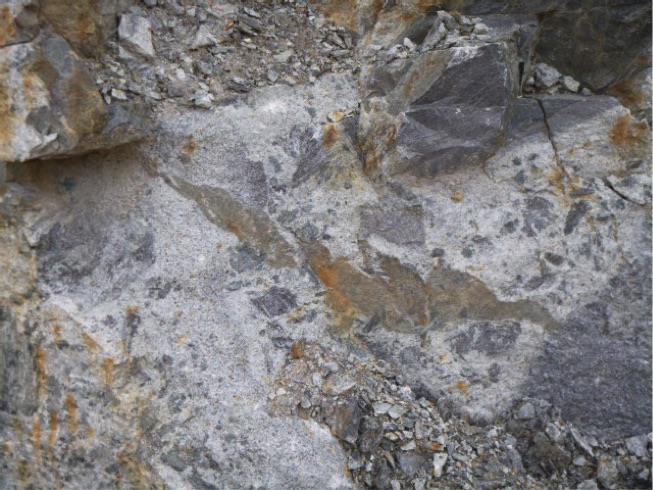 Various phases of melting and crystallisation recorded in migmatites of a quarry in Moldanubian gneisses of the Bohemian Massif.