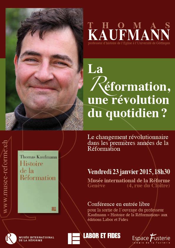 Affiche de la conférence de Kaufmann