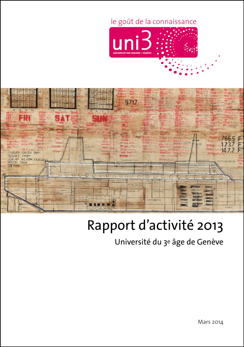 Rapport d'activité Uni3 2013
